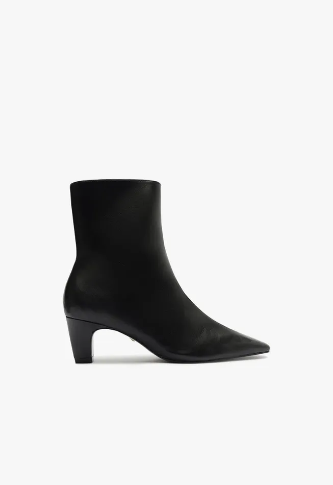 Women Booties Schutz Shoes Dellia Bootie Black