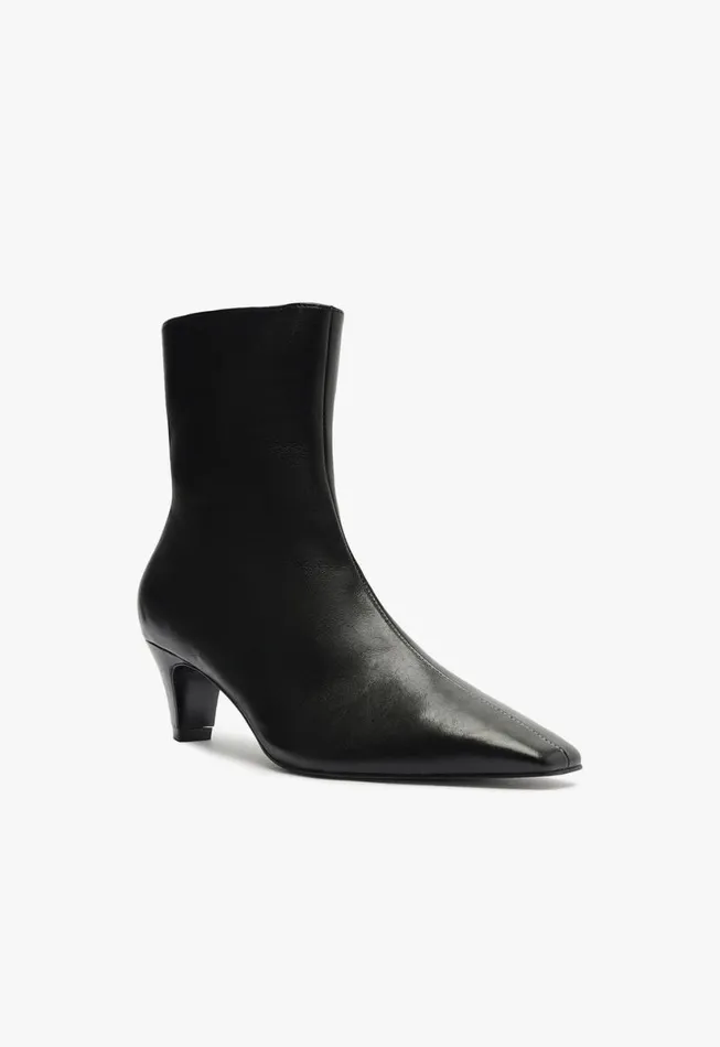 Women Booties Schutz Shoes Dellia Bootie Black