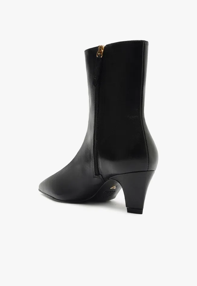 Women Booties Schutz Shoes Dellia Bootie Black