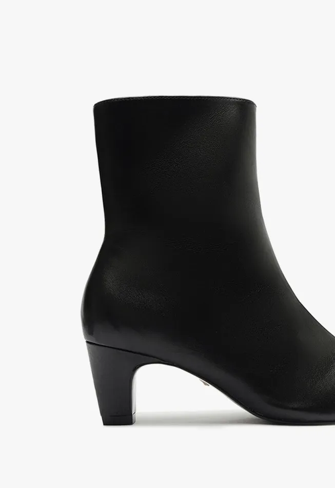 Women Booties Schutz Shoes Dellia Bootie Black