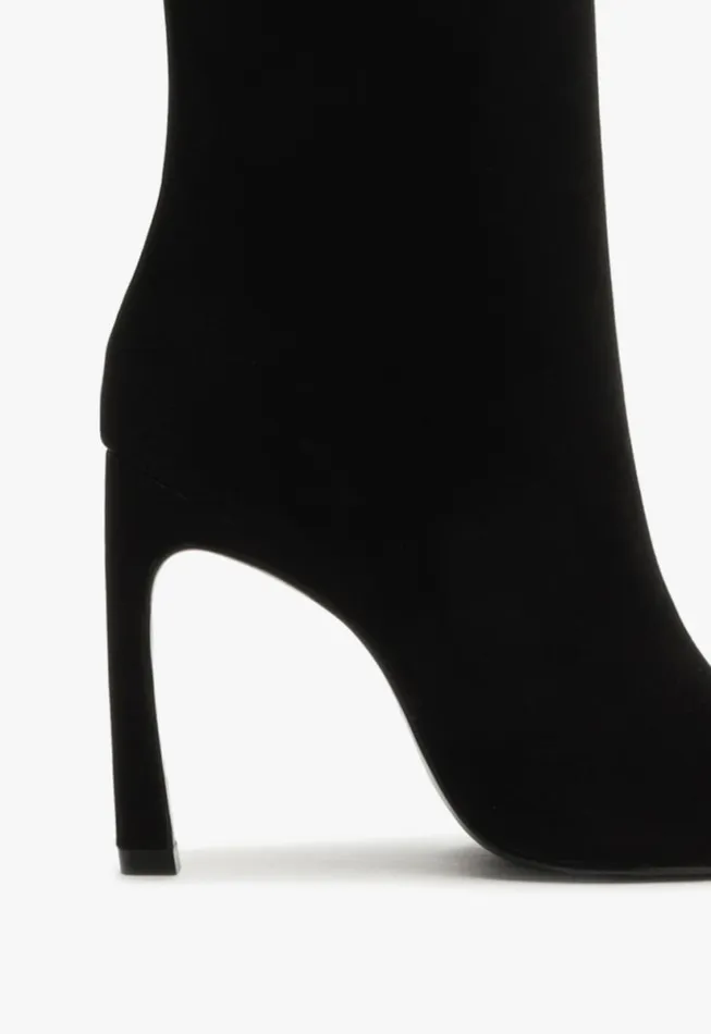 Women Boots Schutz Shoes Cate Curve Boot Black