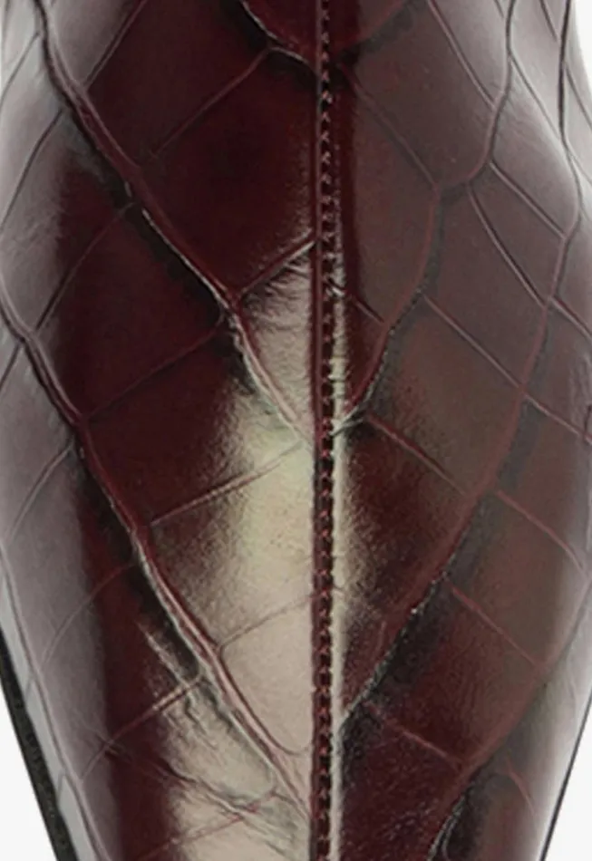 Women Boots Schutz Shoes Dellia Up Boot Cherry Wine