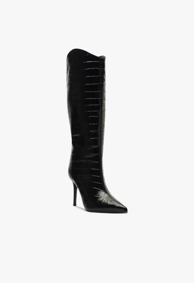 Women Boots Schutz Shoes Maryana Wide Boot Black
