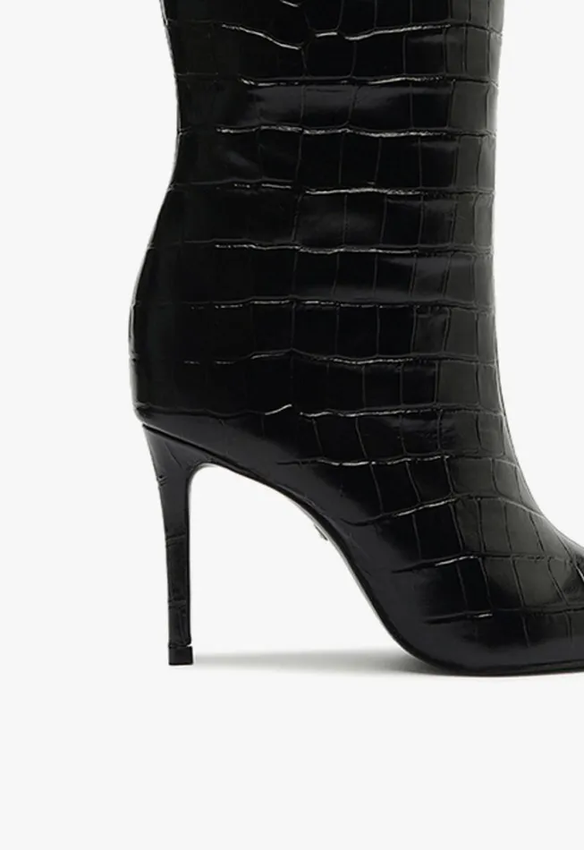 Women Boots Schutz Shoes Maryana Wide Boot Black