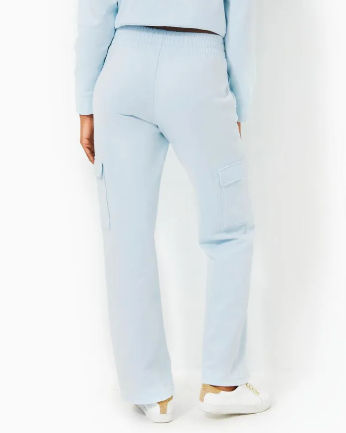 Women Bottoms Lilly Pulitzer 31034 Alandra Knit Pant Pastel Lunar Blue Women Bottoms Lilly Pulitzer 31034 Alandra Knit Pant Pastel Lunar Blue