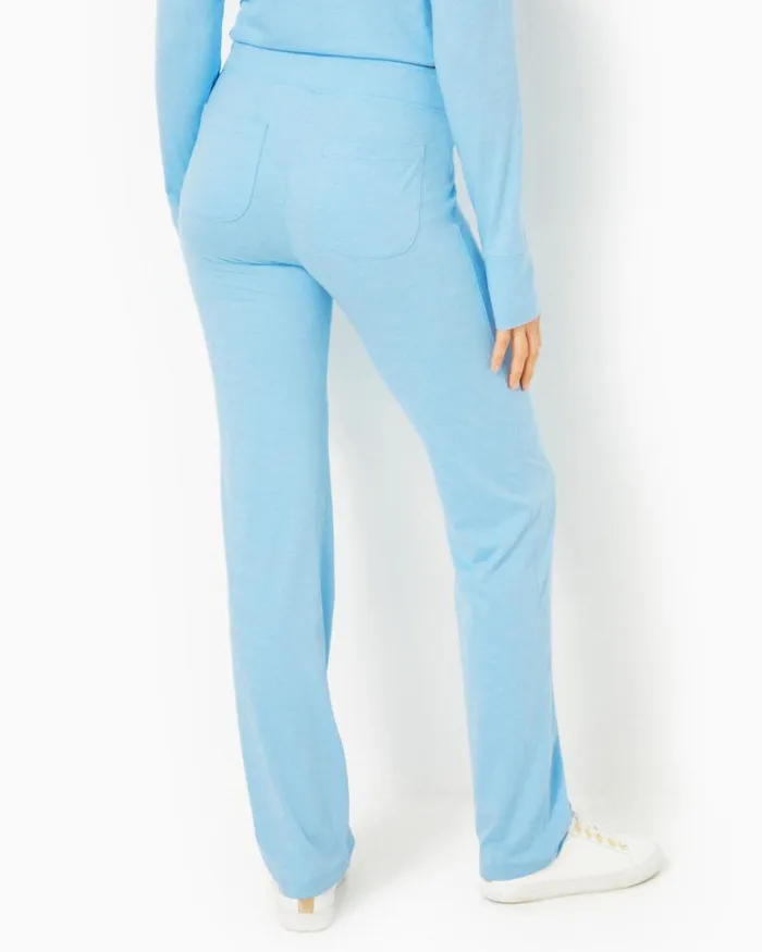 Women Bottoms Lilly Pulitzer UPF 50 315 Heathered Bon Bon Blue