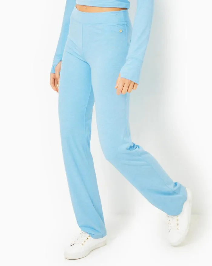 Women Bottoms Lilly Pulitzer UPF 50 315 Heathered Bon Bon Blue
