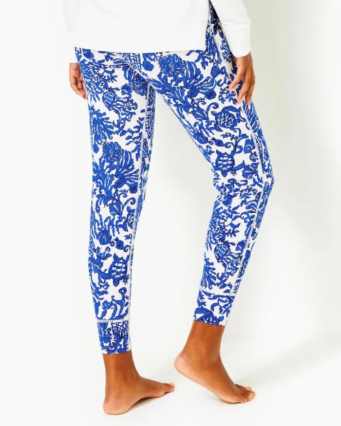 Women Bottoms Lilly Pulitzer UPF 50 Luxletic 28 Multi Hot On The Vine