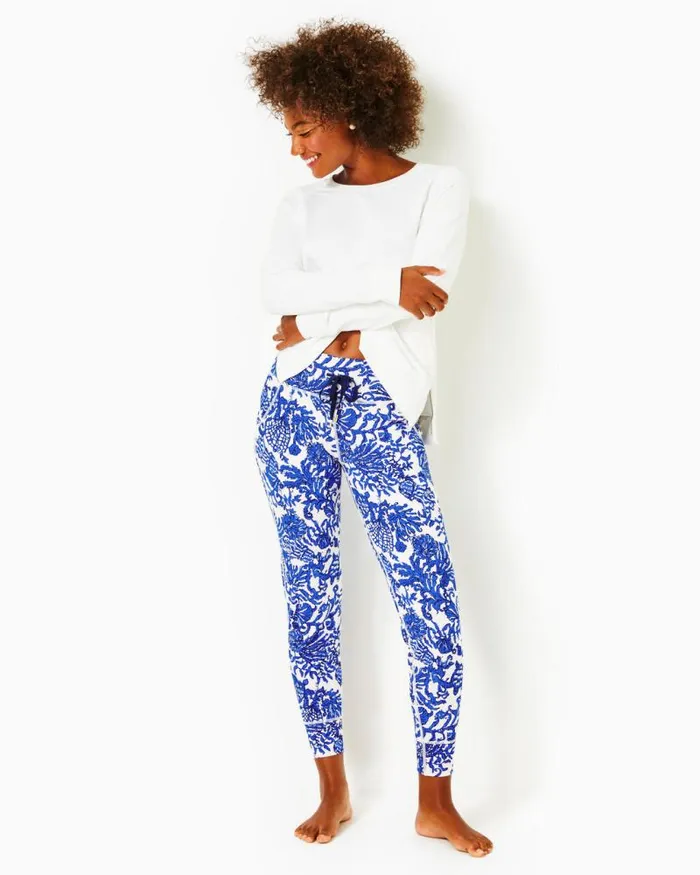 Women Bottoms Lilly Pulitzer UPF 50 Luxletic 28 Multi Hot On The Vine