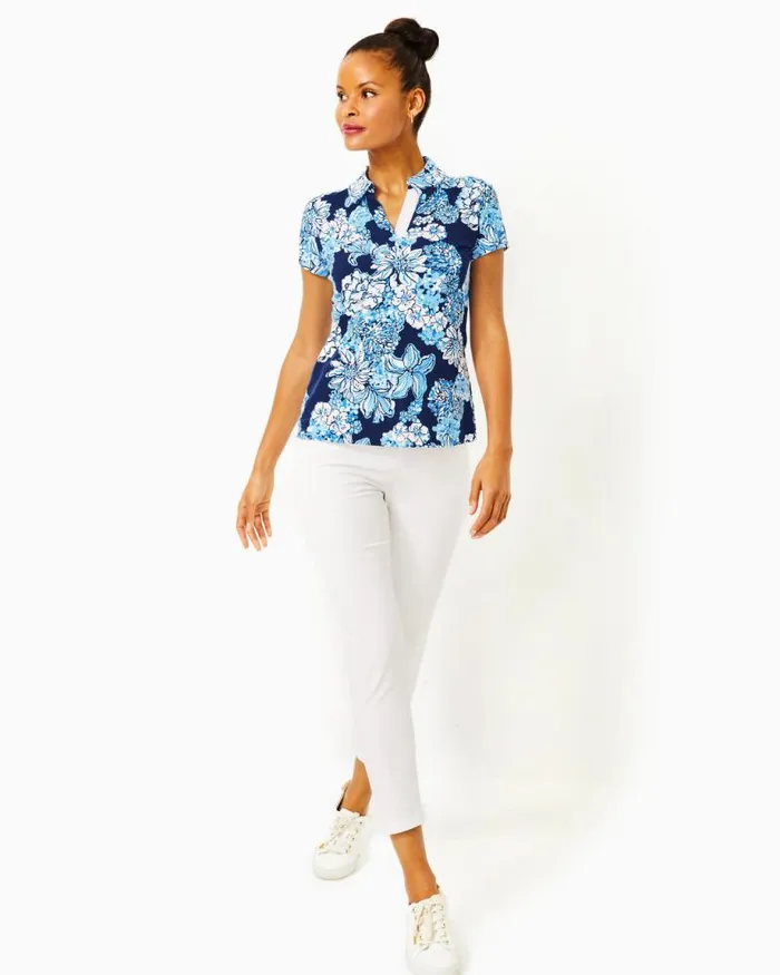 Women Bottoms Lilly Pulitzer UPF 50 Luxletic 28 Resort White