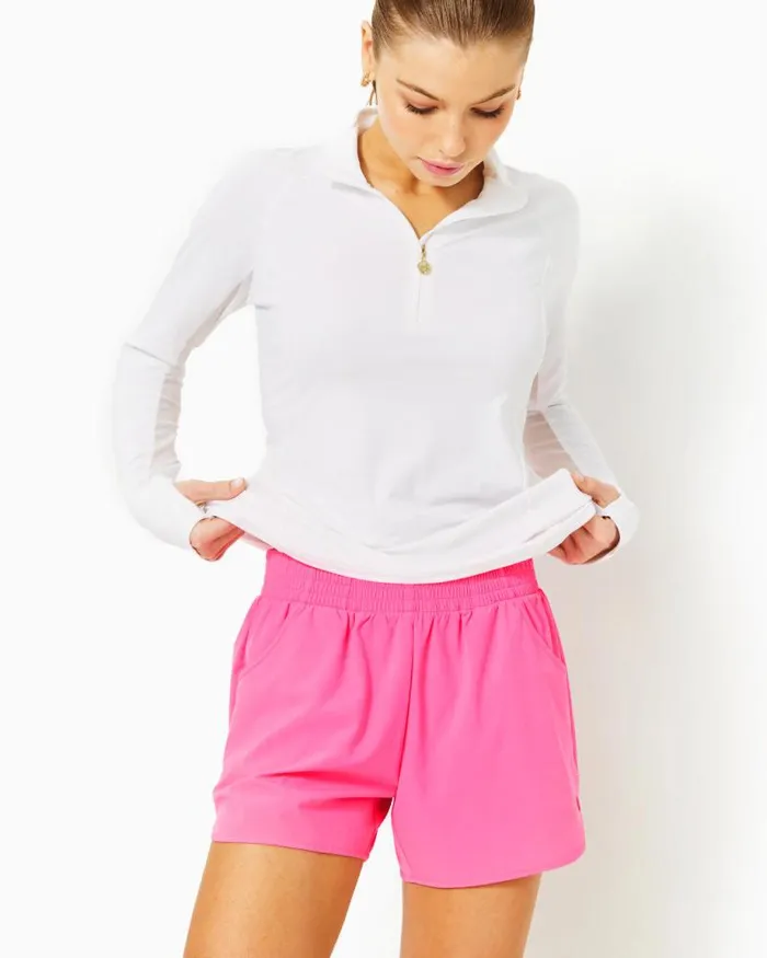Women Bottoms Lilly Pulitzer UPF 50 Luxletic 4 Resort White Pb Anniversary Toile Women Bottoms Lilly Pulitzer UPF 50 Luxletic 4 Resort White Pb Anniversary Toile