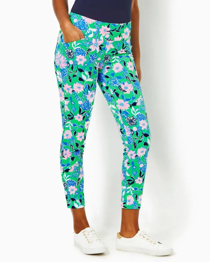 Women Bottoms Lilly Pulitzer UPF 50 Luxletic 9 Multi For The Fans Golf Women Bottoms Lilly Pulitzer UPF 50 Luxletic 9 Multi For The Fans Golf