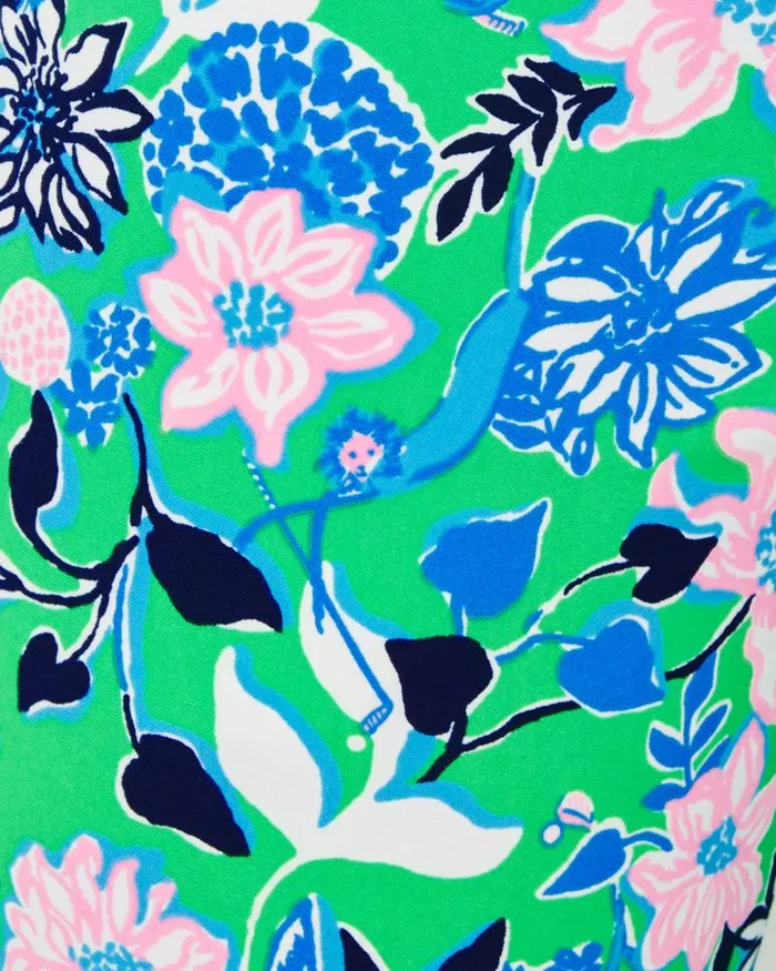 Women Bottoms Lilly Pulitzer UPF 50 Luxletic 9 Multi For The Fans Golf Women Bottoms Lilly Pulitzer UPF 50 Luxletic 9 Multi For The Fans Golf