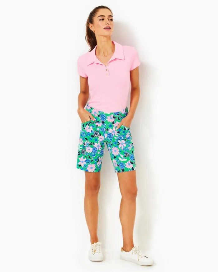 Women Bottoms Lilly Pulitzer UPF 50 Luxletic 9 Multi For The Fans Golf Women Bottoms Lilly Pulitzer UPF 50 Luxletic 9 Multi For The Fans Golf