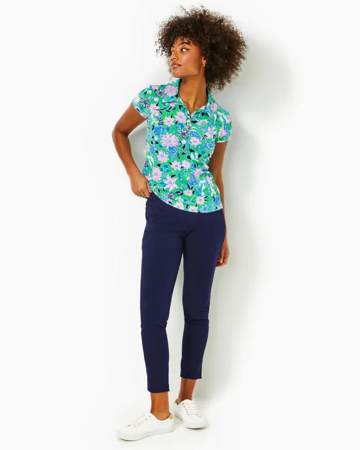 Women Bottoms Lilly Pulitzer UPF 50 Luxletic 9 Multi For The Fans Golf Women Bottoms Lilly Pulitzer UPF 50 Luxletic 9 Multi For The Fans Golf