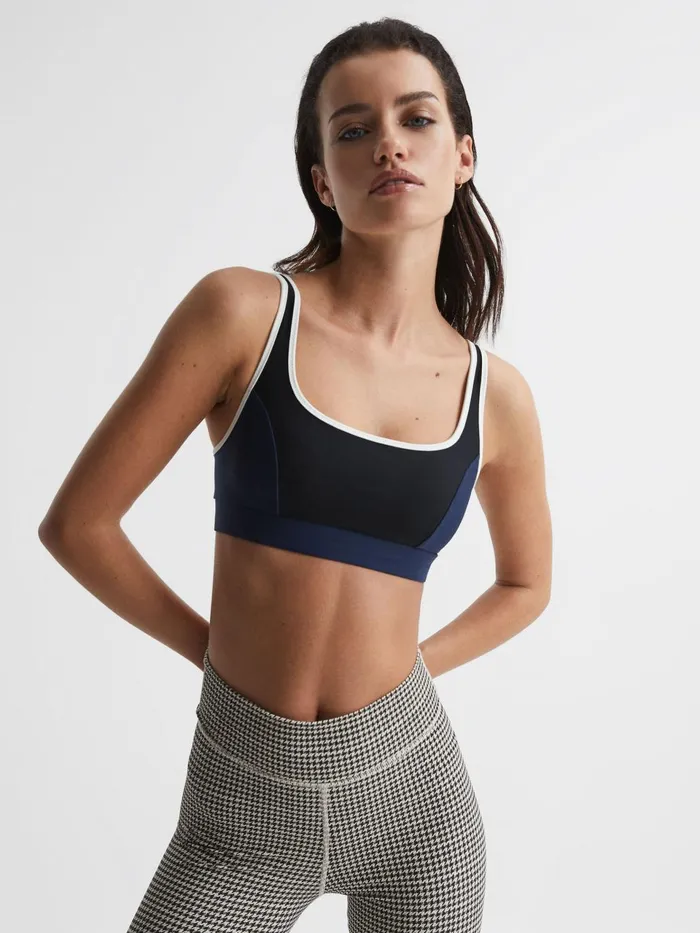 Women Brooklyn Rory The Upside Sports Bra Black Reiss Socks and Underwear