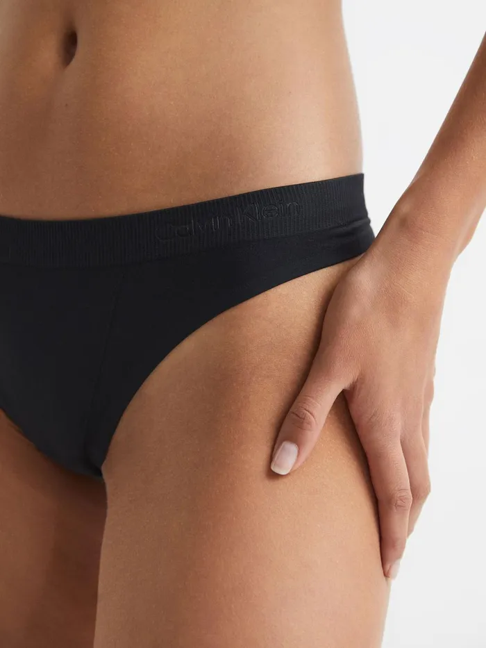 Women Calvin Klein Underwear Thong Black Reiss Lingerie and Nightwear