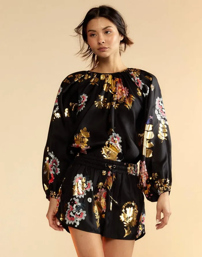 Women CLOTHING Cynthia Rowley Alice Silk Shorts