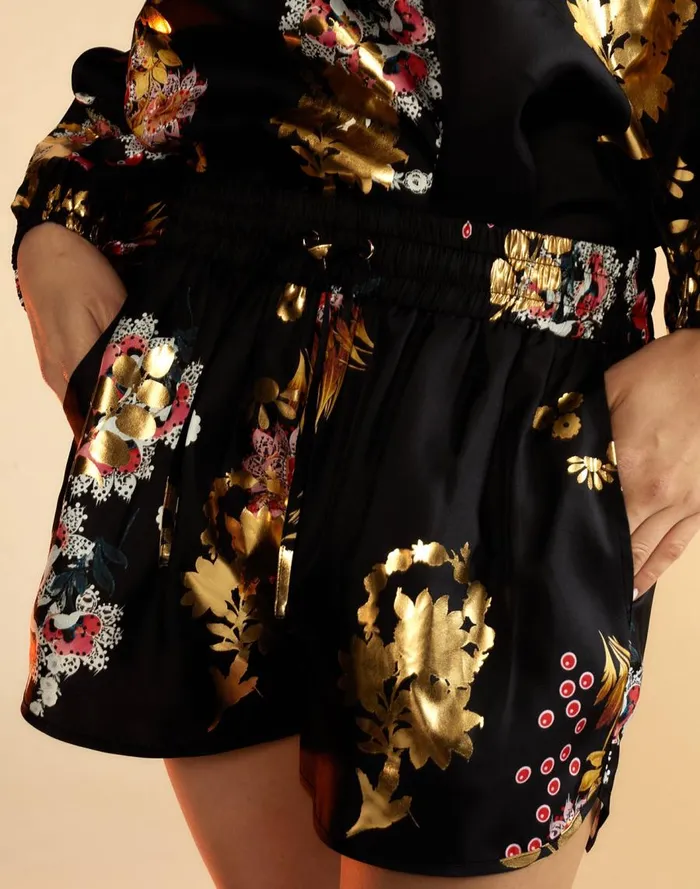 Women CLOTHING Cynthia Rowley Alice Silk Shorts