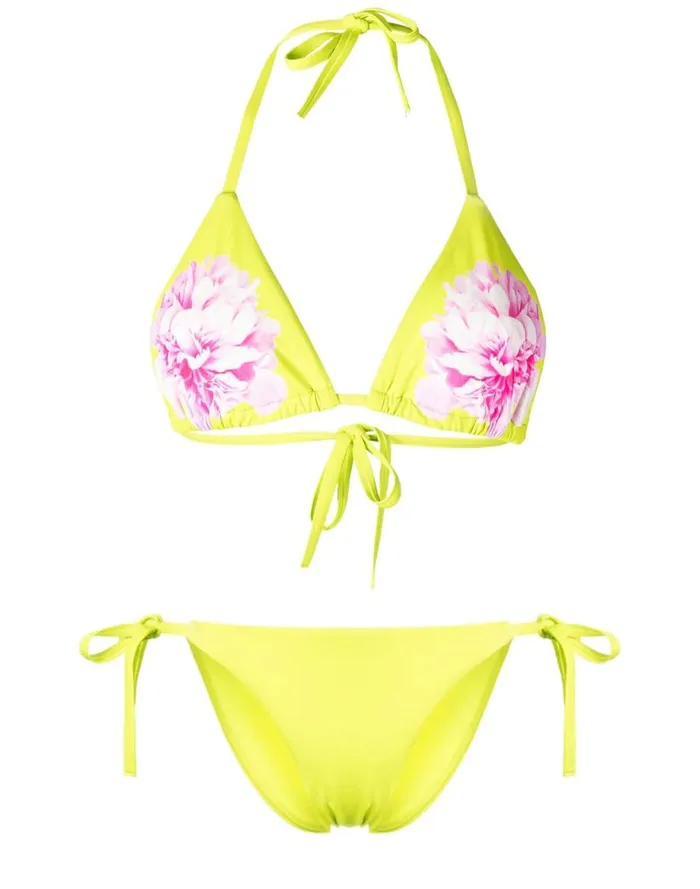 Women CLOTHING Cynthia Rowley Becca String Bikini Top