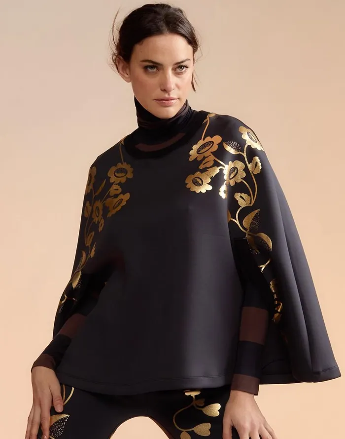 Women CLOTHING Cynthia Rowley Bonded Capelet