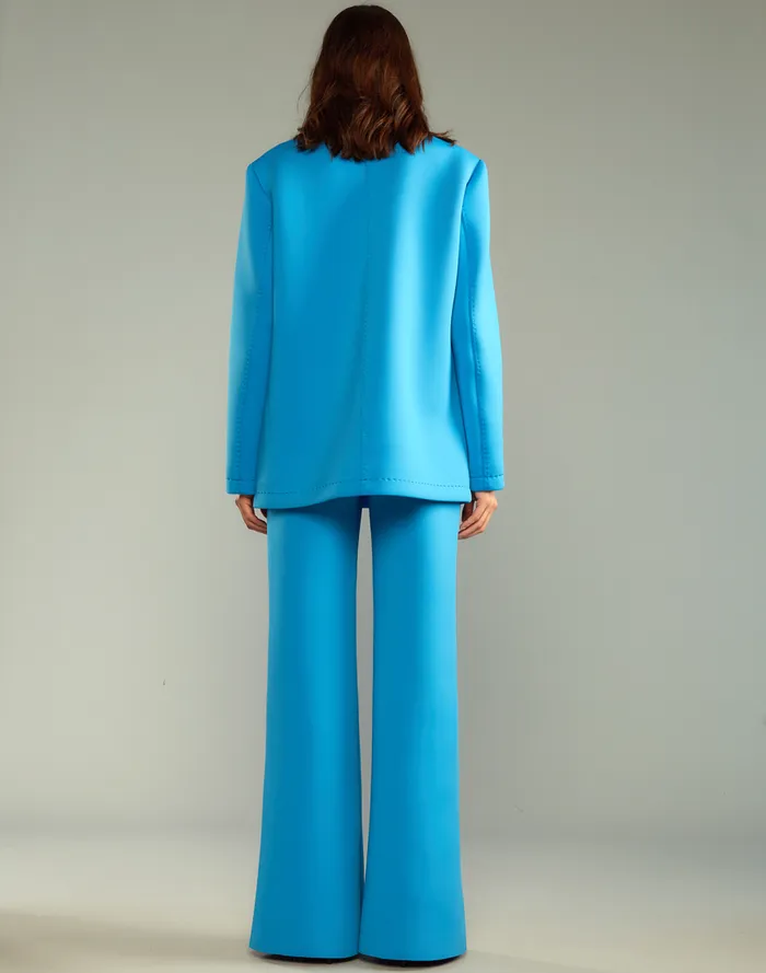Women CLOTHING Cynthia Rowley Bonded Pick Stitch Pants