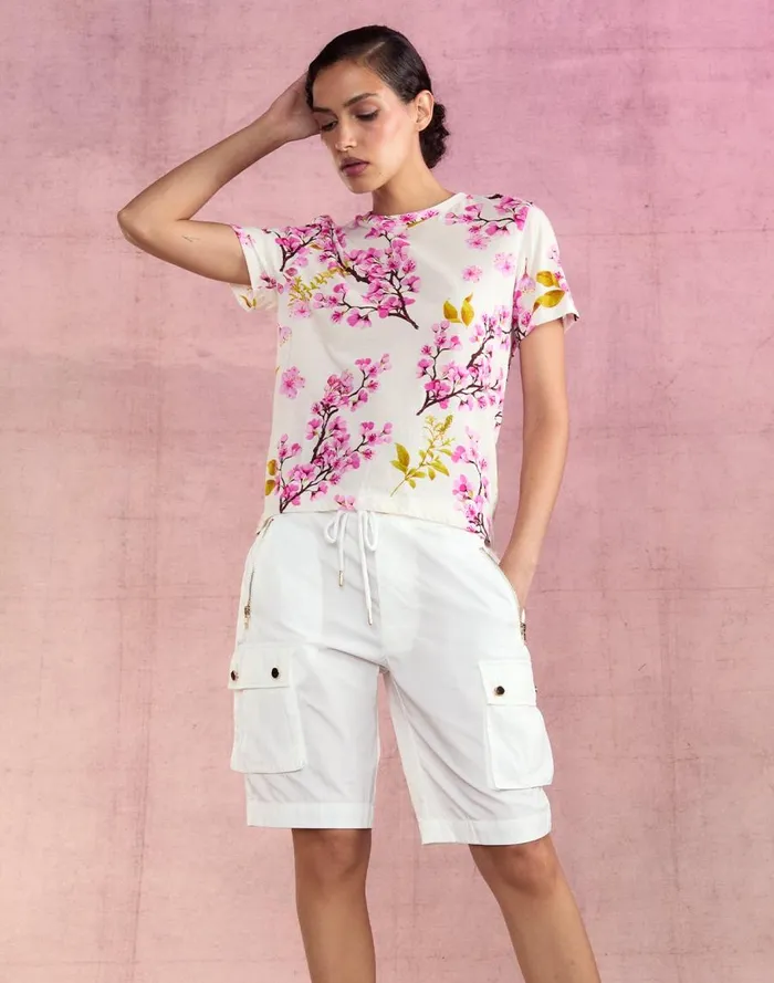 Women CLOTHING Cynthia Rowley Cargo Board Shorts