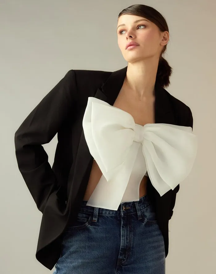 Women CLOTHING Cynthia Rowley Cupid039s Bow Bandeau