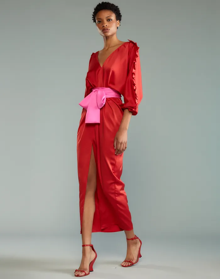 Women CLOTHING Cynthia Rowley Dolman Sleeve Dance Dress