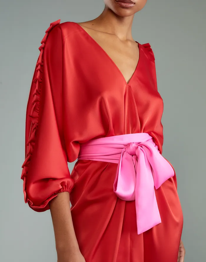 Women CLOTHING Cynthia Rowley Dolman Sleeve Dance Dress