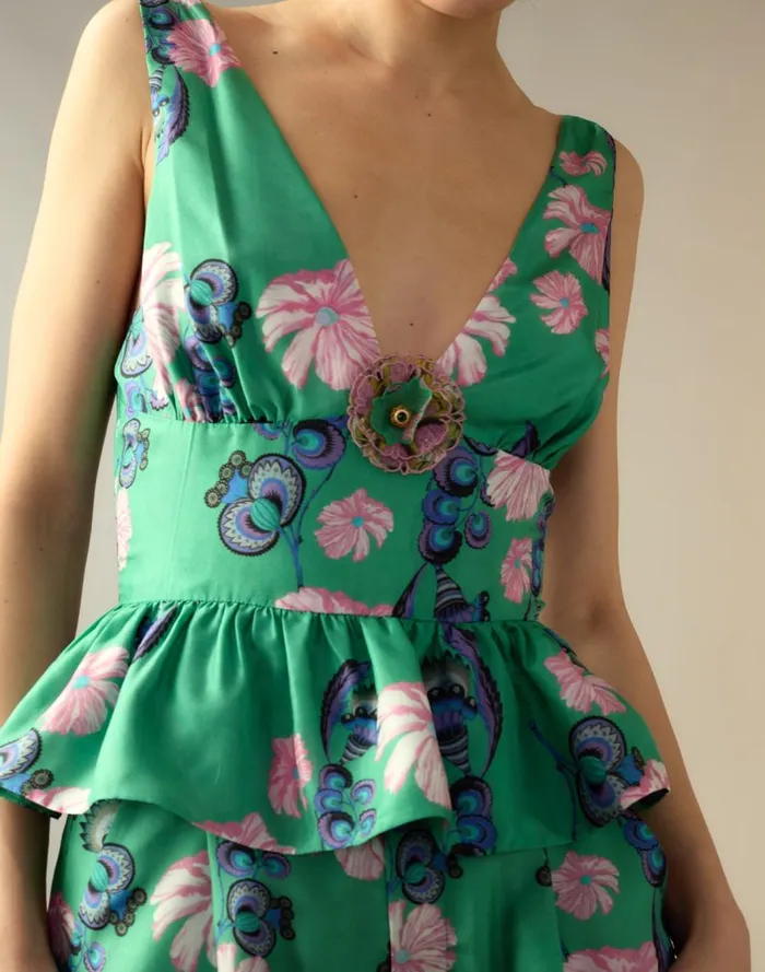 Women CLOTHING Cynthia Rowley Eden Silk Top