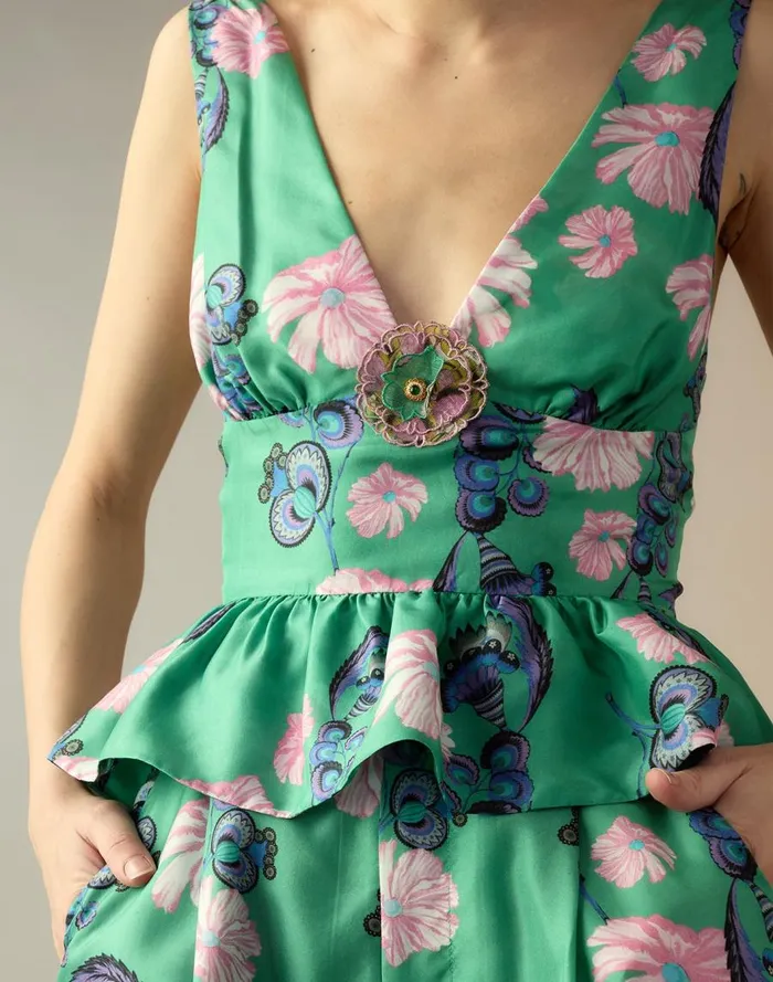 Women CLOTHING Cynthia Rowley Eden Silk Top