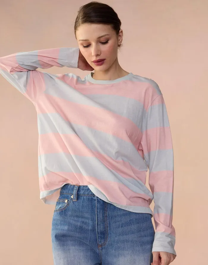Women CLOTHING Cynthia Rowley Long Sleeve Everyday Tee
