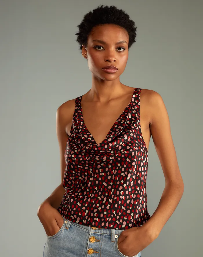 Women CLOTHING Cynthia Rowley Lya Silk Blouse