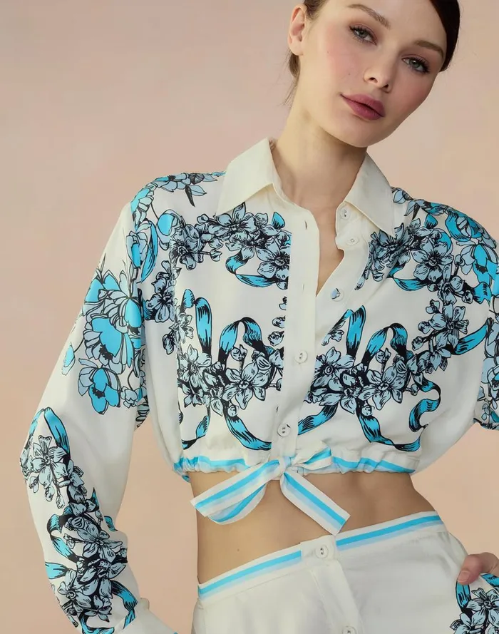 Women CLOTHING Cynthia Rowley Marseille Shirt