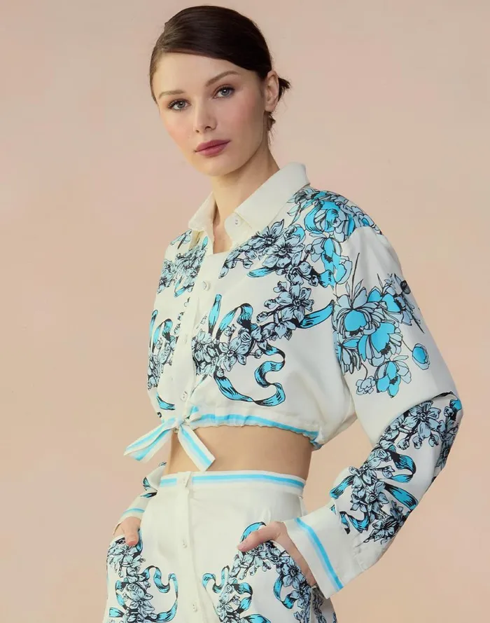 Women CLOTHING Cynthia Rowley Marseille Shirt