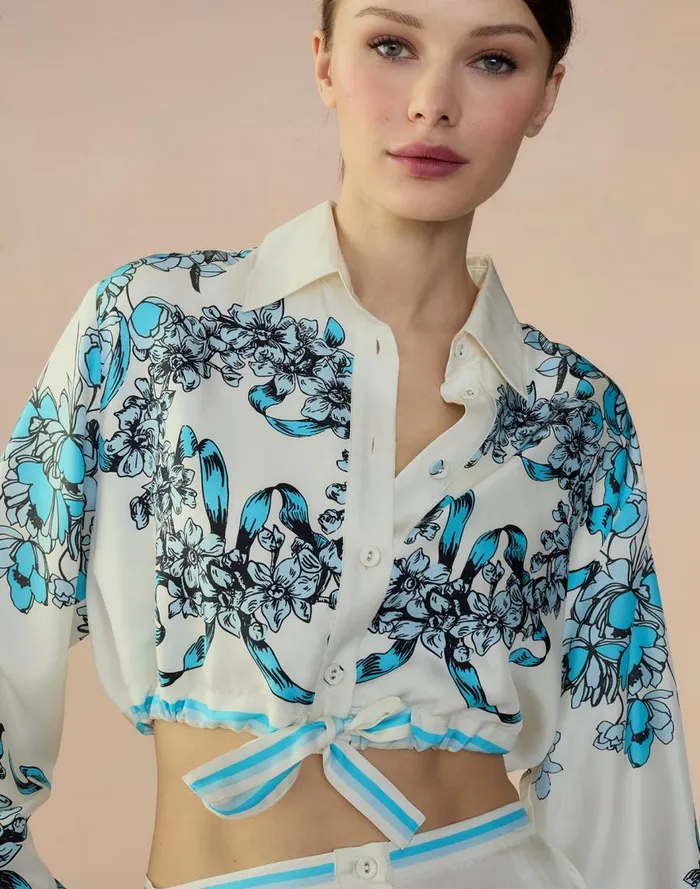 Women CLOTHING Cynthia Rowley Marseille Shirt