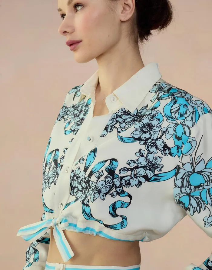 Women CLOTHING Cynthia Rowley Marseille Shirt