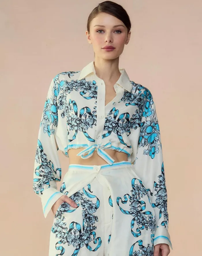 Women CLOTHING Cynthia Rowley Marseille Shirt