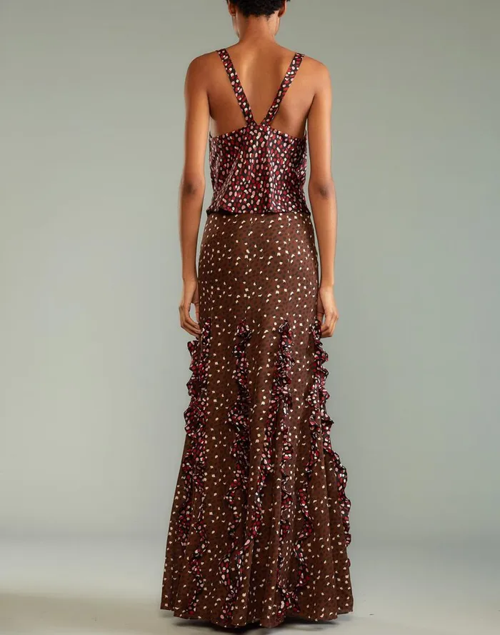 Women CLOTHING Cynthia Rowley Pippa Silk Skirt