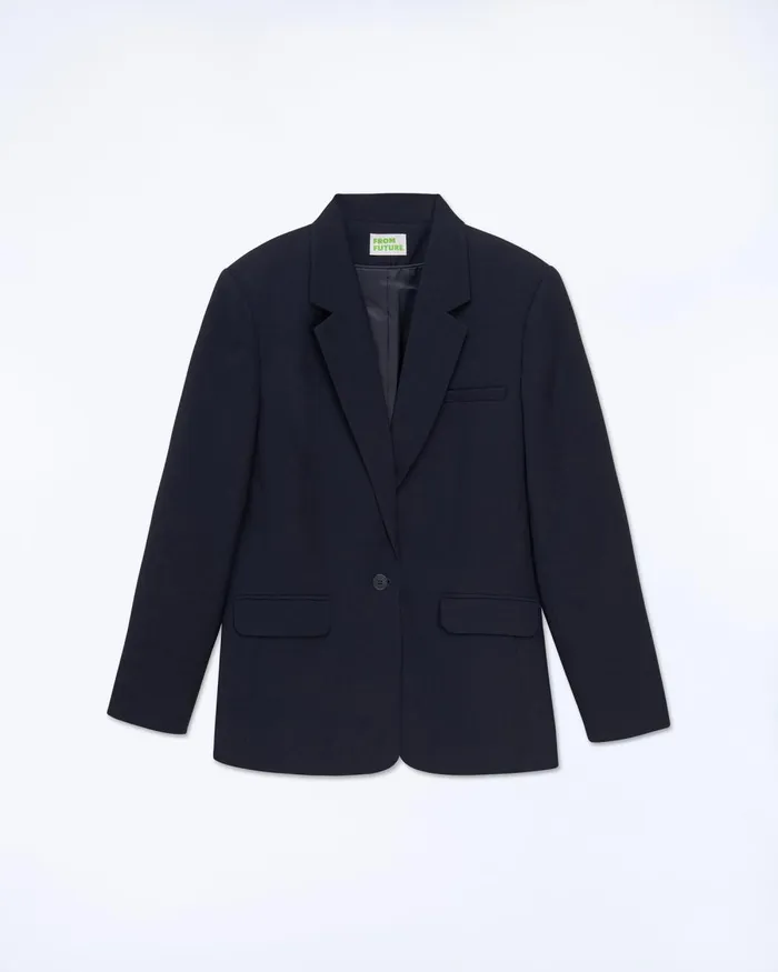 Women Coats and Jackets From Future Blazer Jacket Navy