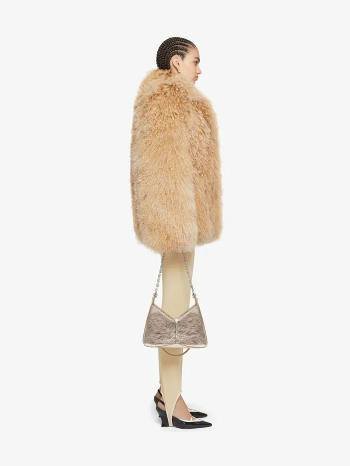 Women Coats and Jackets Givenchy Coat In Fur Desert