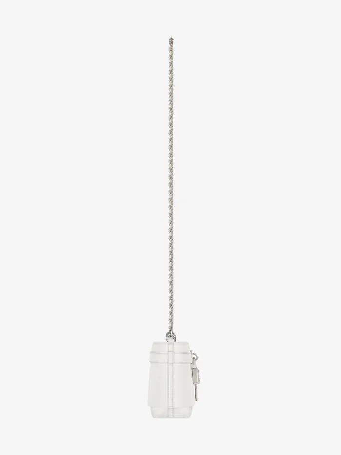 Women Crossbody Bags Givenchy Micro Shark Lock Bucket Bag In Box Leather Ivory Women Crossbody Bags Givenchy Micro Shark Lock Bucket Bag In Box Leather Ivory