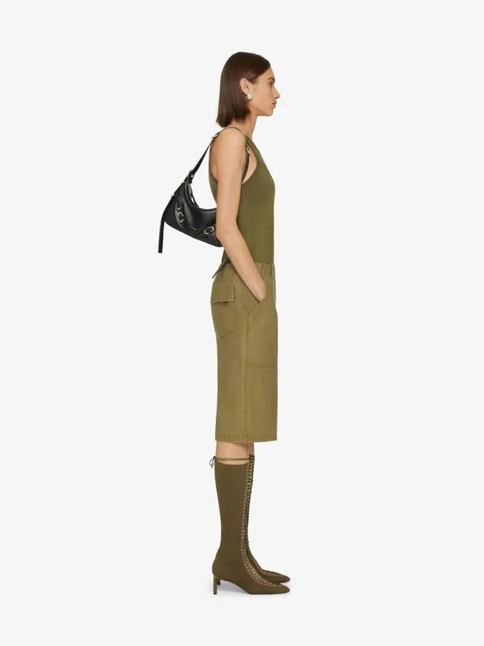Women Crossbody Bags Givenchy Mini Voyou Bag In Leather Black