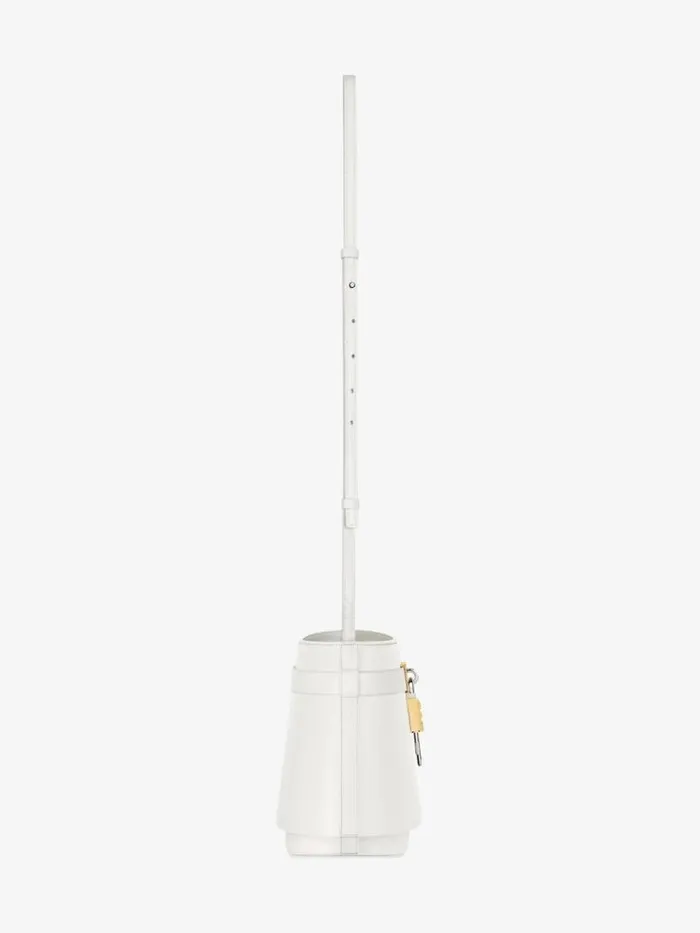 Women Crossbody Bags Givenchy Shark Lock Bucket Bag In Box Leather Ivory Women Crossbody Bags Givenchy Shark Lock Bucket Bag In Box Leather Ivory