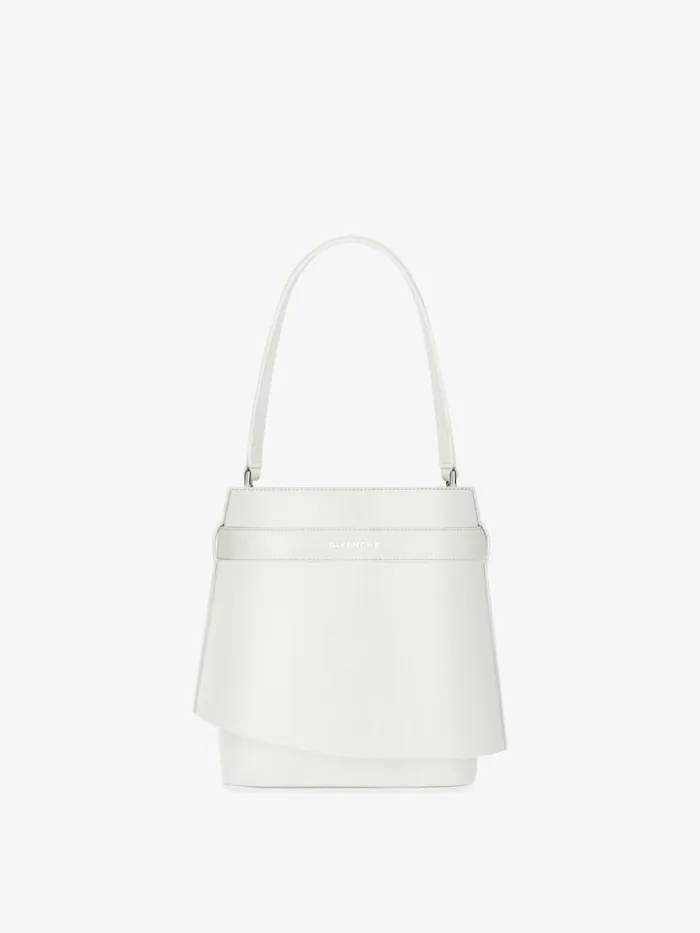 Women Crossbody Bags Givenchy Shark Lock Bucket Bag In Box Leather Ivory Women Crossbody Bags Givenchy Shark Lock Bucket Bag In Box Leather Ivory