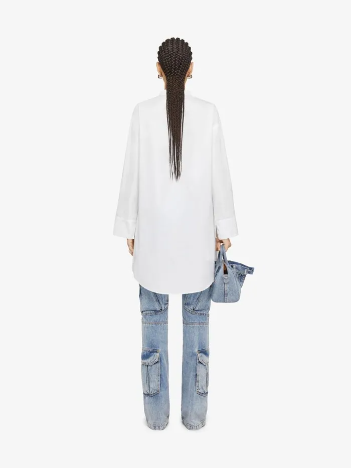 Women Dresses Givenchy Shirt Dress In Poplin White