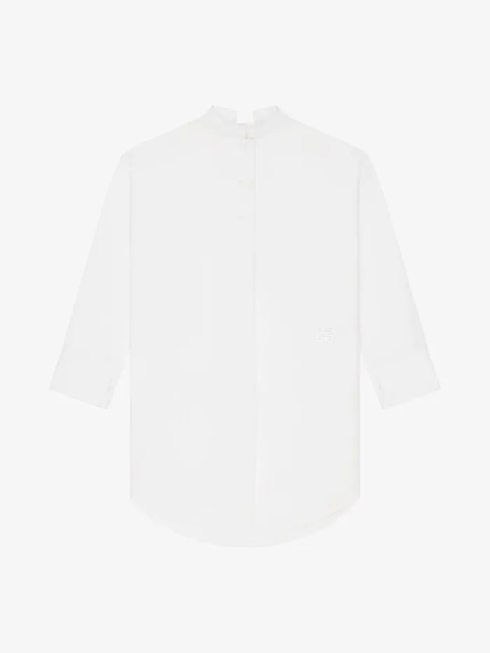 Women Dresses Givenchy Shirt Dress In Poplin White
