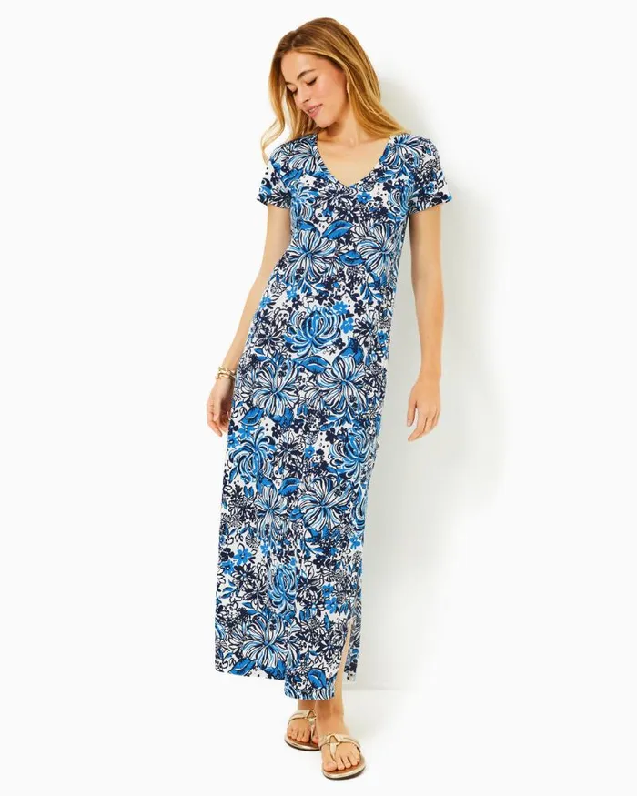 Women Dresses Lilly Pulitzer Bryson Maxi Dress Low Tide Navy Its Ofishell Women Dresses Lilly Pulitzer Bryson Maxi Dress Low Tide Navy Its Ofishell