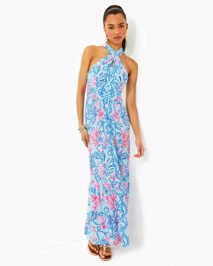 Women Dresses Lilly Pulitzer Bryson Maxi Dress Low Tide Navy Its Ofishell Women Dresses Lilly Pulitzer Bryson Maxi Dress Low Tide Navy Its Ofishell